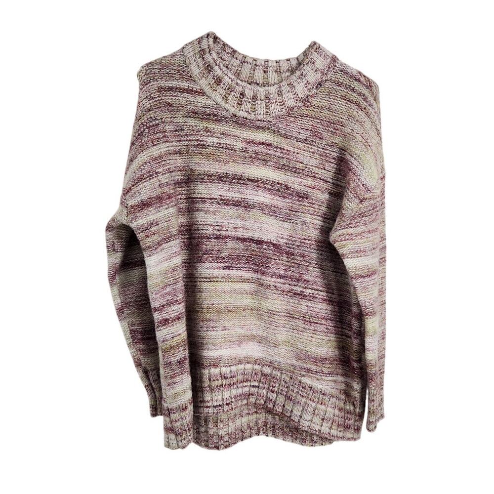 Old Navy Cozy Space Dye Knit Sweater Womens Size Medium M